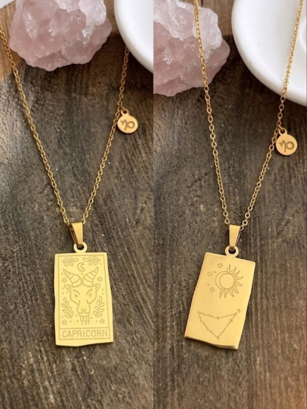 Capricorn ♑️ Zodiac Necklace